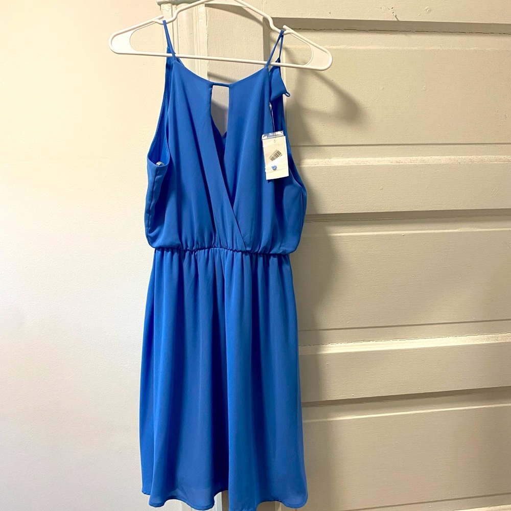 Blue Sleeveless Dress